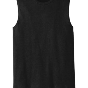 District black muscle tank