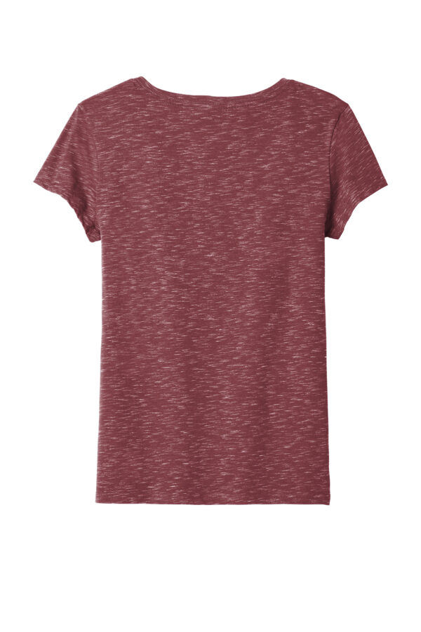 District women v-neck cardinal t-shirt