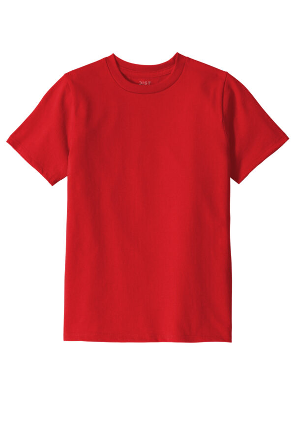 District youth red tee
