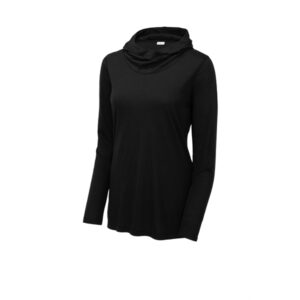 Sport-Tek Ladies PosiCharge Tri-Blend Wicking Long Sleeve