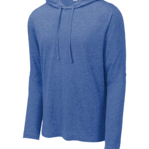 Sport- Tek long sleeve royal hoodie