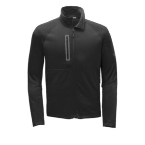 The North Face canyon flats fleece black jacket